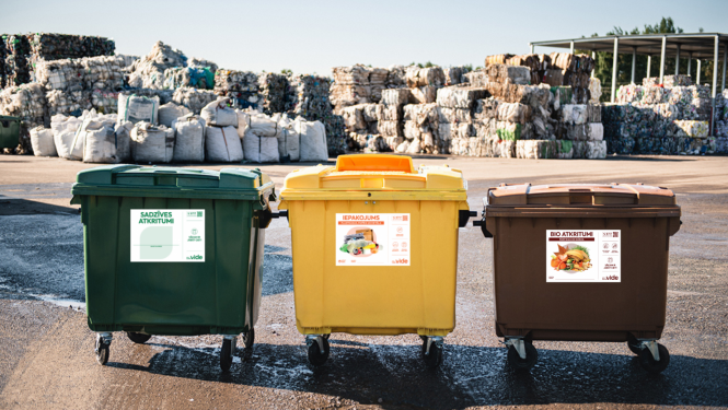 Eco Baltia atkritumu apsaimniekošana, konteineri