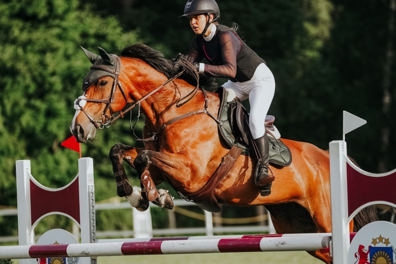 Roberta Birzule, jāšanas sports