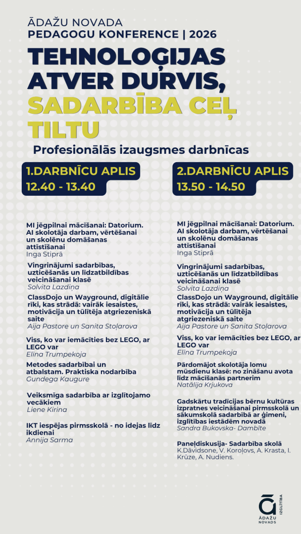 pedagogu konference
