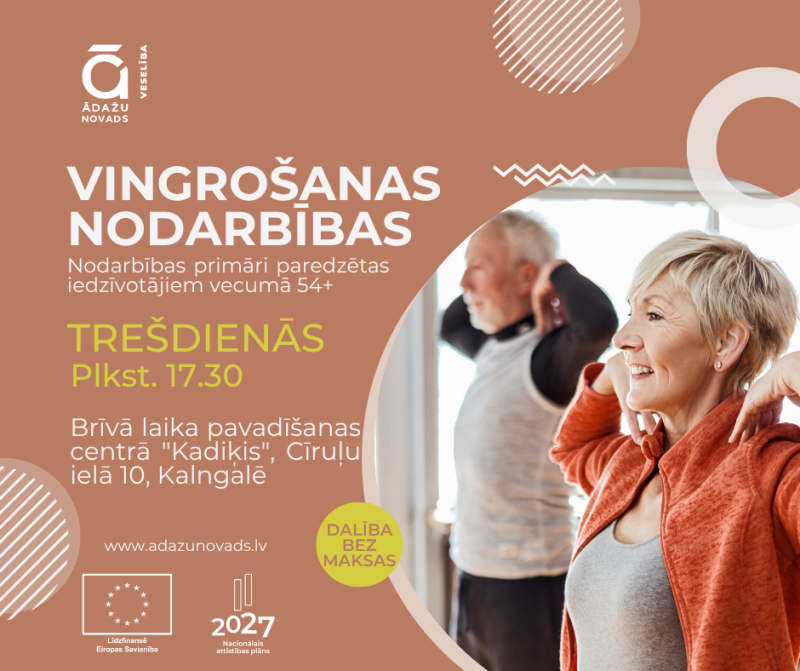 Vingrošana 54+