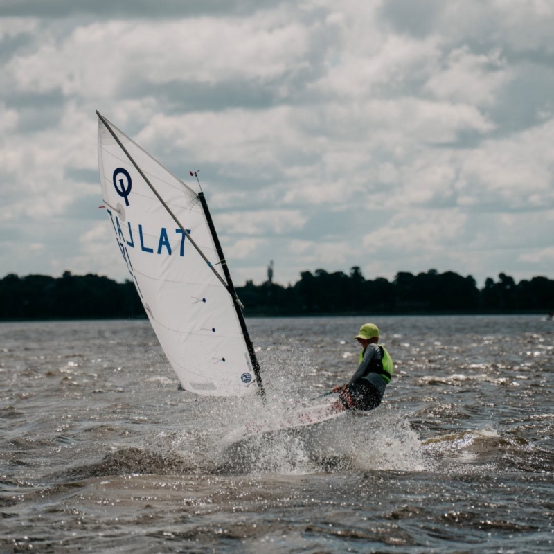 Burāšana - Jānis Verners. Latvijas Jaunatnes olimpiādes čempions burāšanā - Jānis Verners