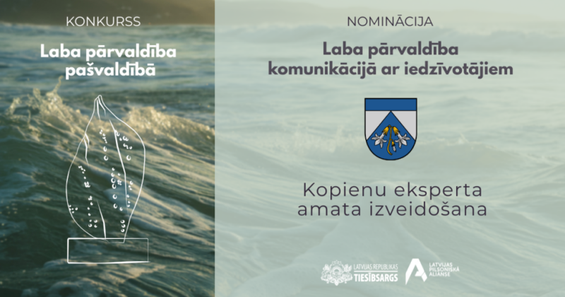 Tiesībsarga nominācija - kopienu eksperta amata izveidošana