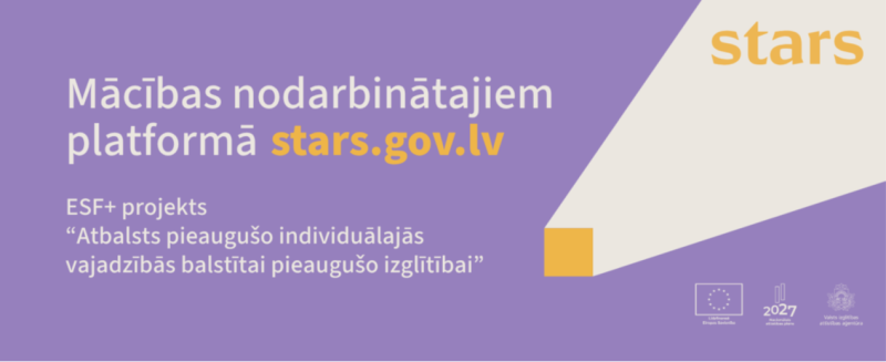 stars - mācības pieaugušajiem