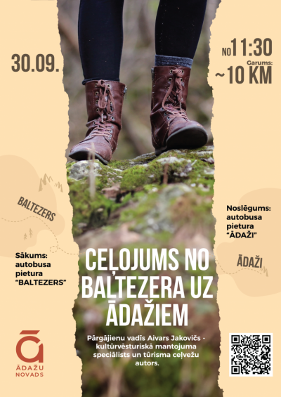 Pārgājiens ar Aivaru Jakoviču
