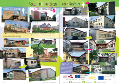 FOTO: Ādažu bērnudārza pārvērtības pēc renovācijas
