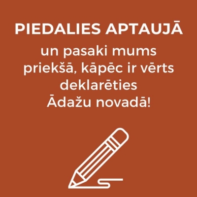 Aptaujas plakāts