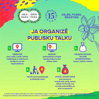 Kas ir jadara, ja organizē publisku talku