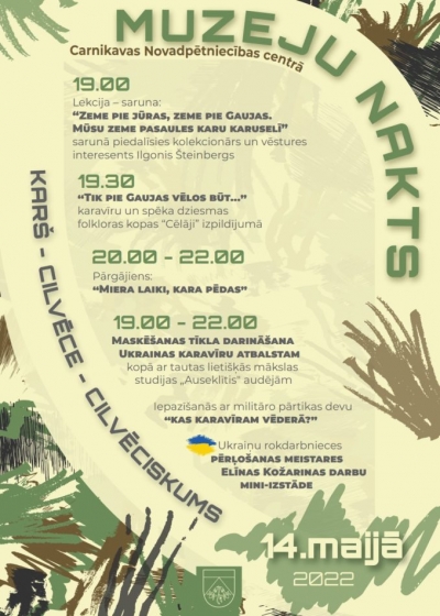 Muzeju nakts plakāts