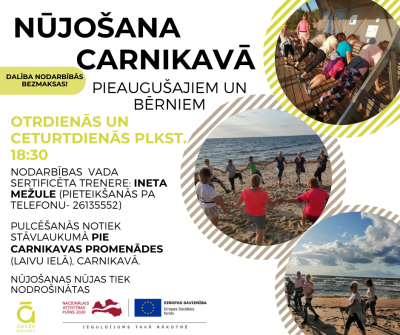 Nūjošana Carnikavā
