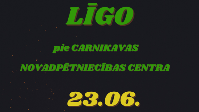 Līgo pie Carnikavas novadpētniecības centra