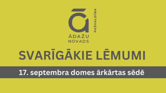 ārkārtas sēdes lēmumi, 17092025