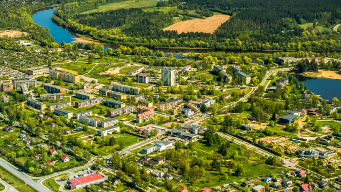 Ādaži no augšas