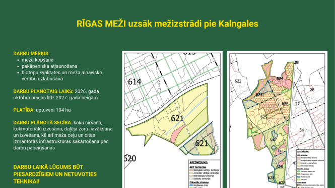 shēma ar plānoto mežistrādi Kalngalē
