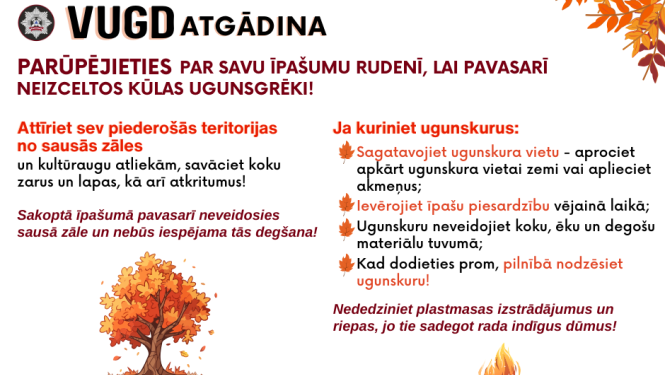 VUGD atgādina