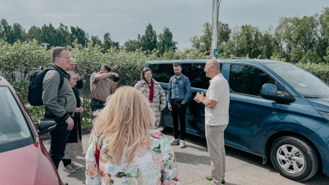 Somijas vizīte - Sodankylä pašvaldības delegācija Ādažos