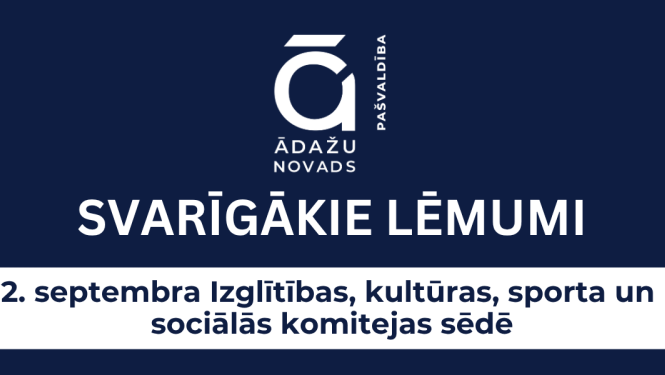svarīgākie lēmumi - IKSS komiteja - 02092026