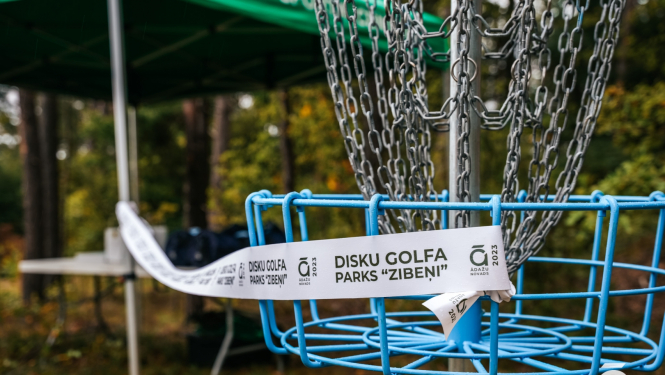 disku golfa parks zibeņi