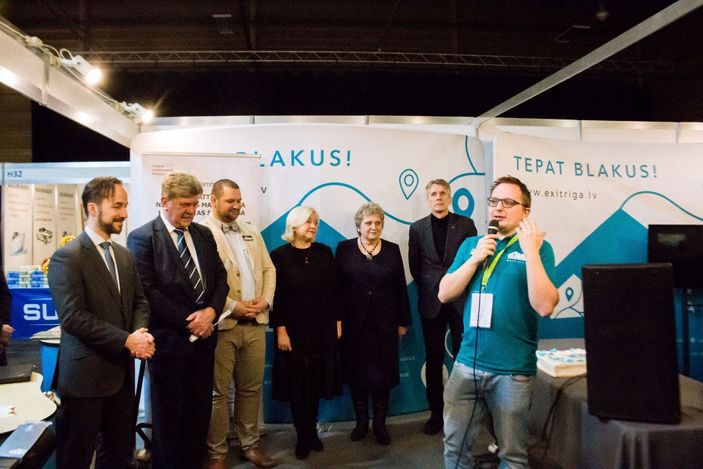 FOTO: Ādažu novads izstādē “Balttour” akcentē ūdens tūrismu un atpūtu dabā