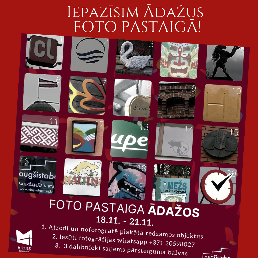 Pavadi svētkus Ādažu novadā!