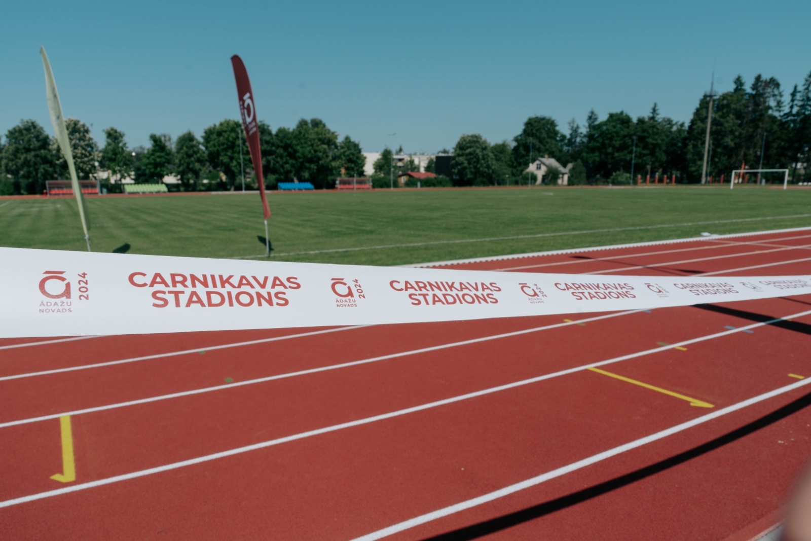 Atjaunotā Carnikavas stadiona atklāšana