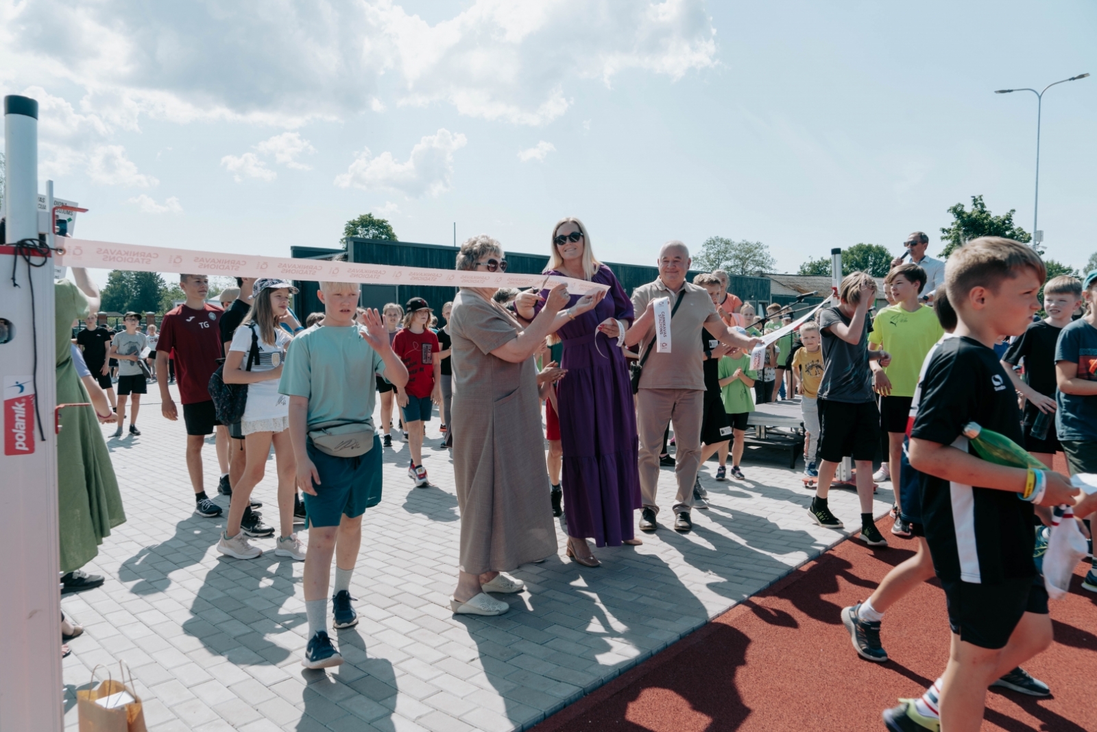 Atjaunotā Carnikavas stadiona atklāšana