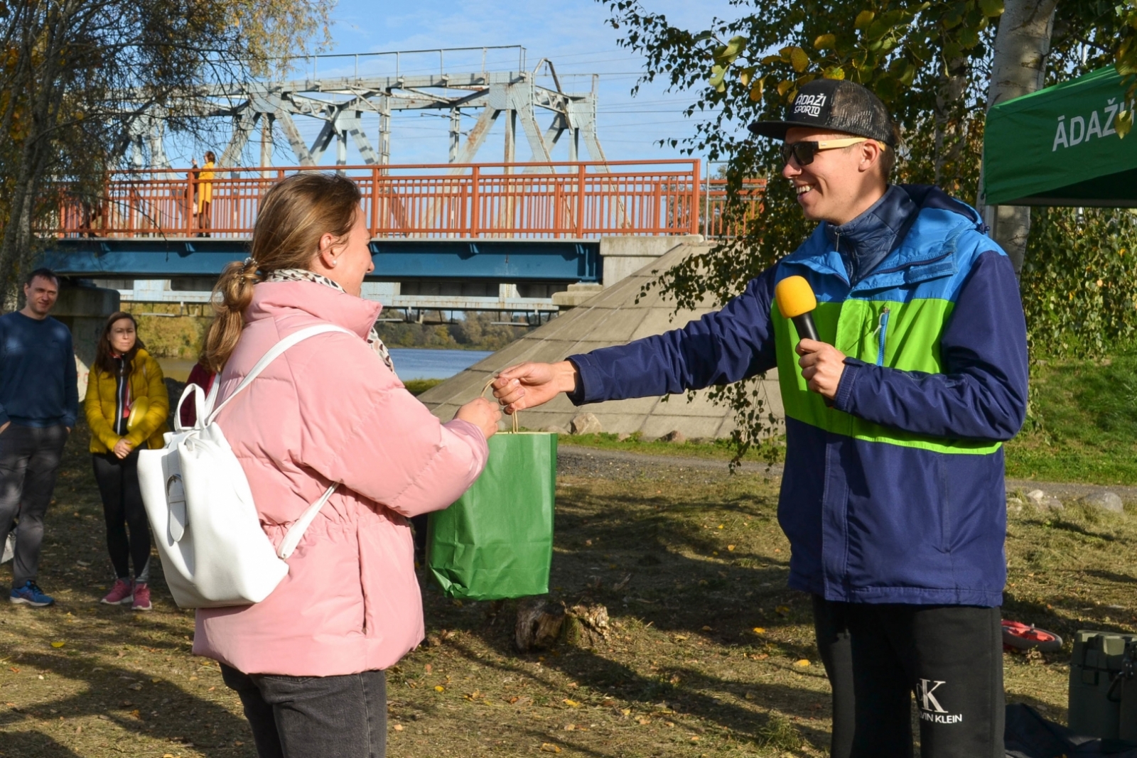 aktīvā pastaiga “ieČāpo”