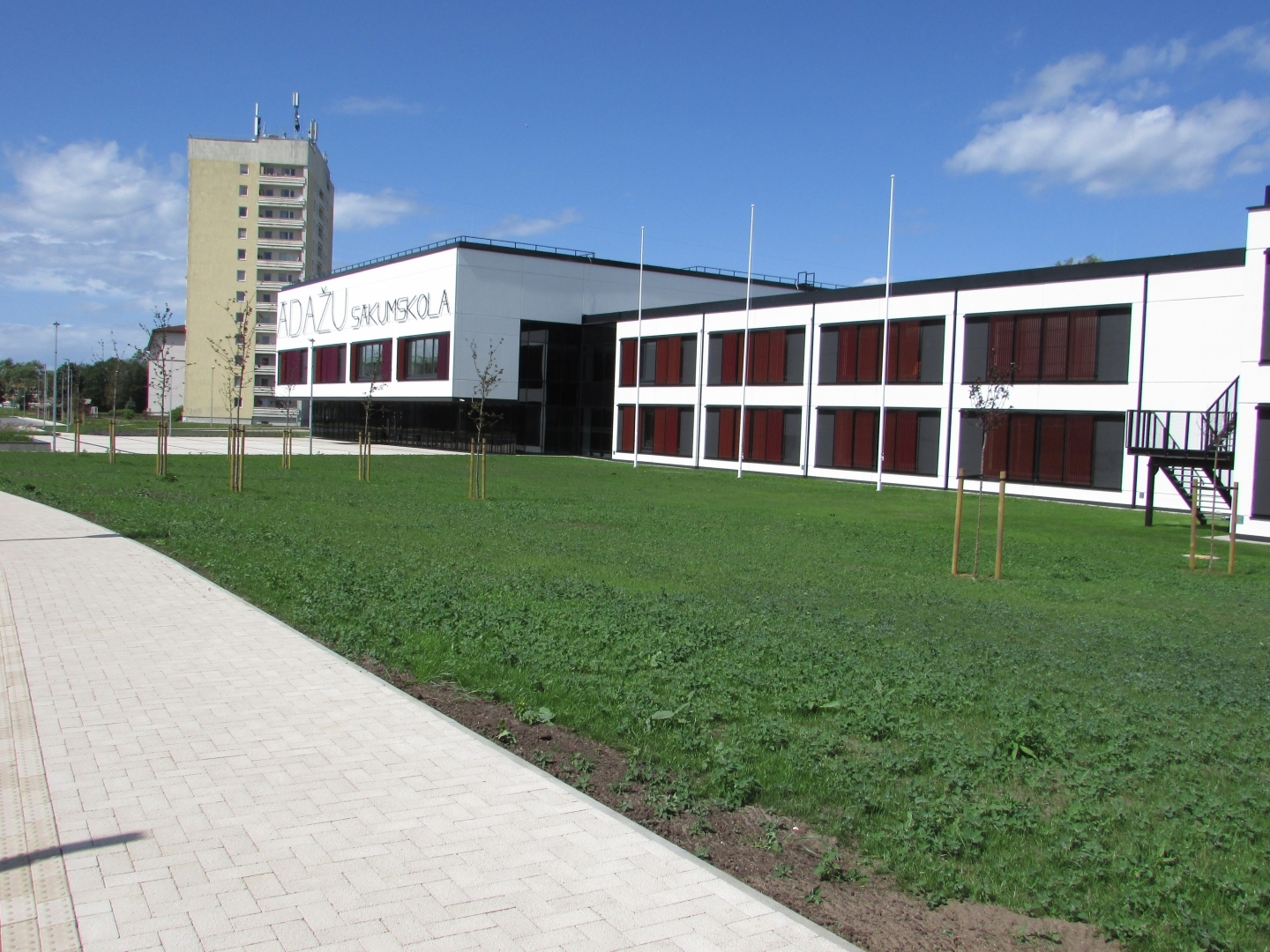 Ādažu sākumskolas 1. un 2. kārtas būvdarbi pabeigti