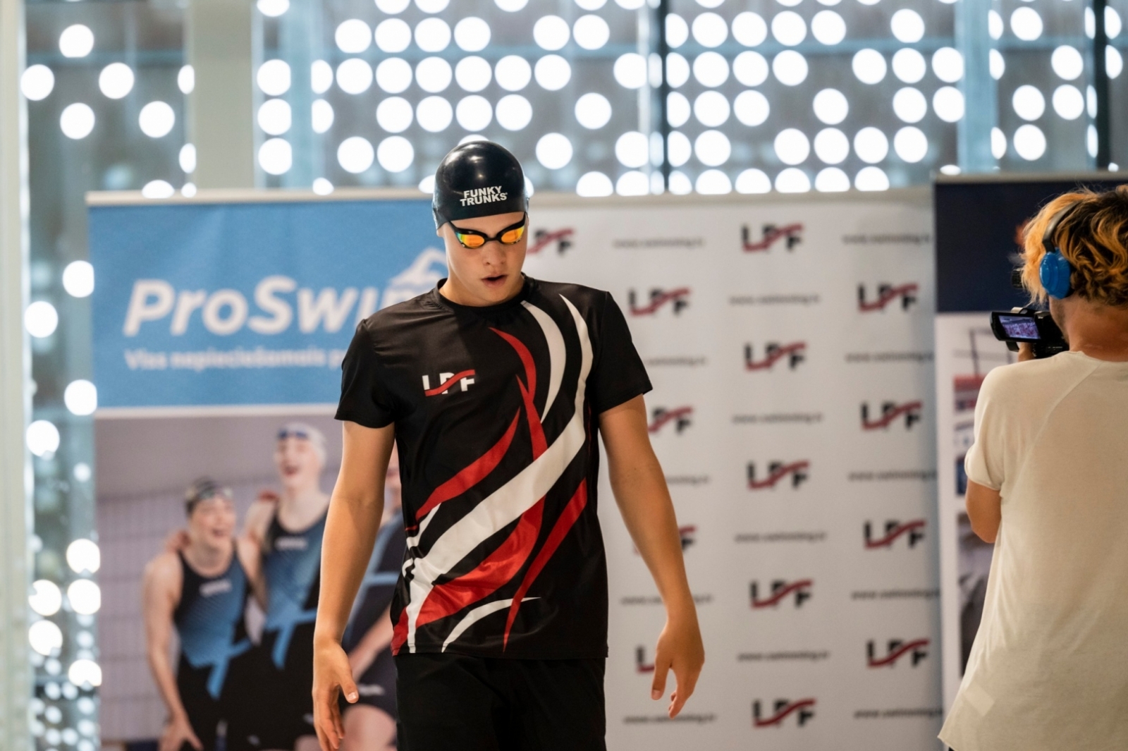 Kristaps Čilipāns, peldēšana, pirms starta