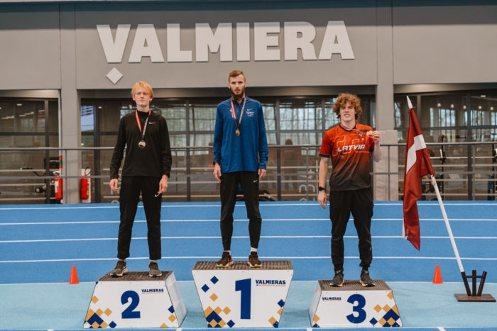Liepam un Avsiščeram bronzas medaļas Latvijas čempionātā vieglatlētikā telpās