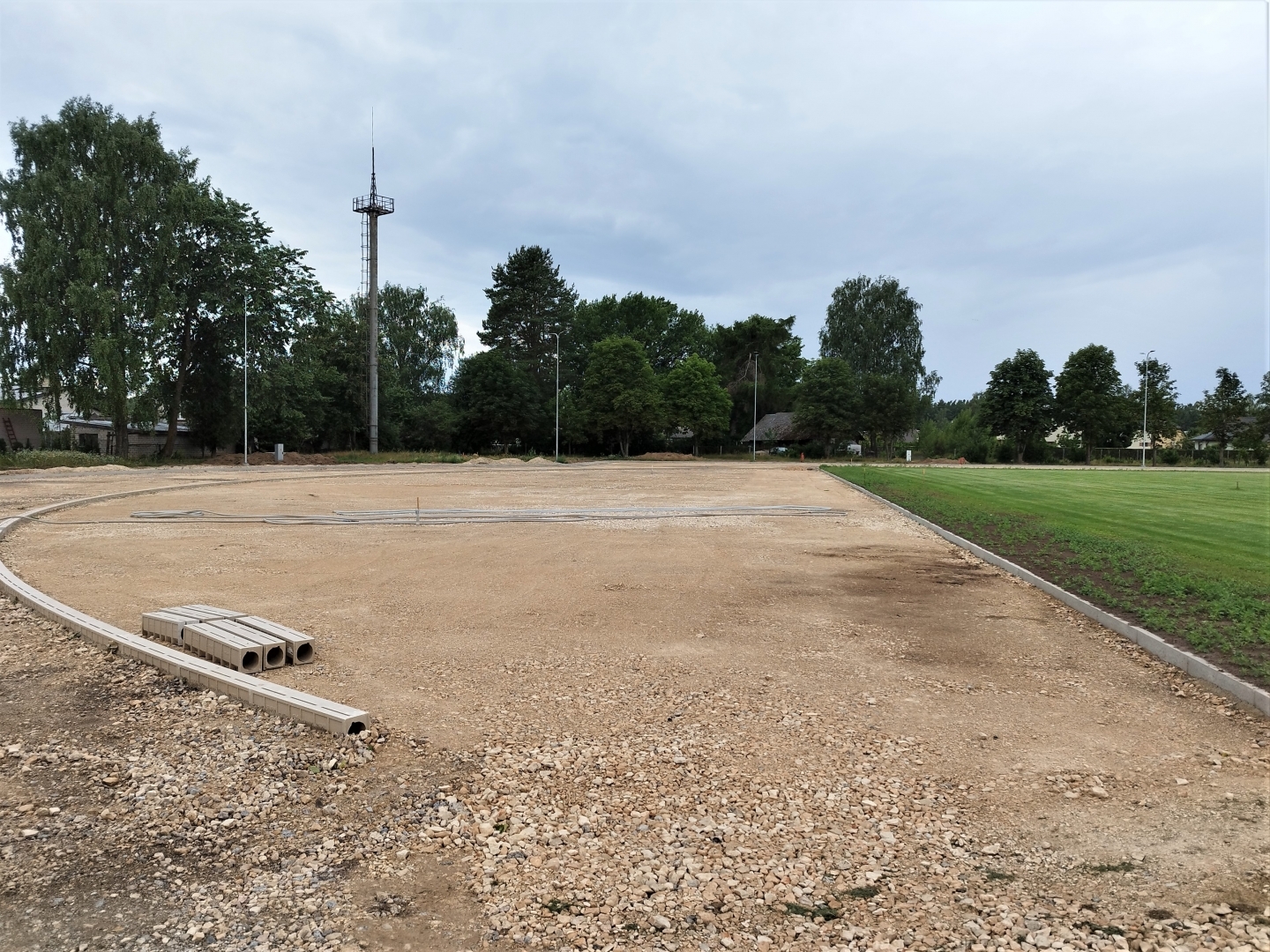 Carnikavas stadions, rekonstrukcija
