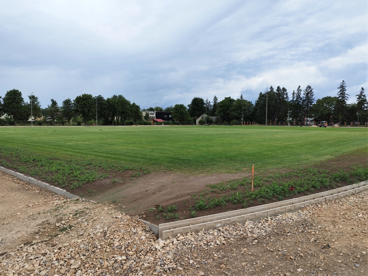 Carnikavas stadions, rekonstrukcija