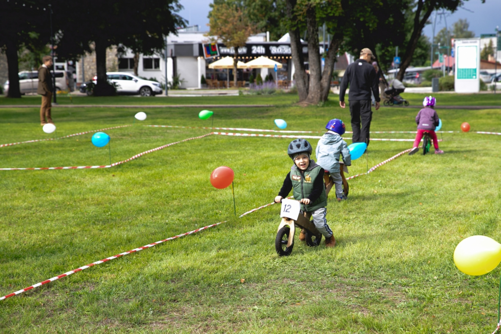 Bezpedāļu rallijs pašiem mazākajiem