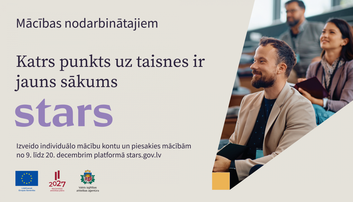 mācības pieaugušajiem, stars.lv