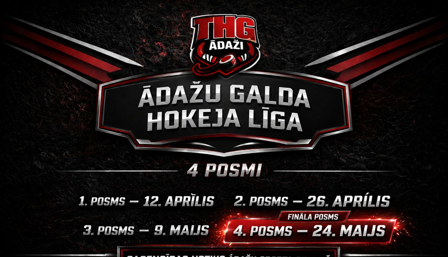 Ādažu galda hokeja līgas 4. posms