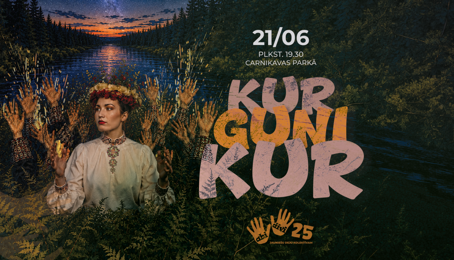 Deju kolektīva Abi Divi jubilejas koncerts