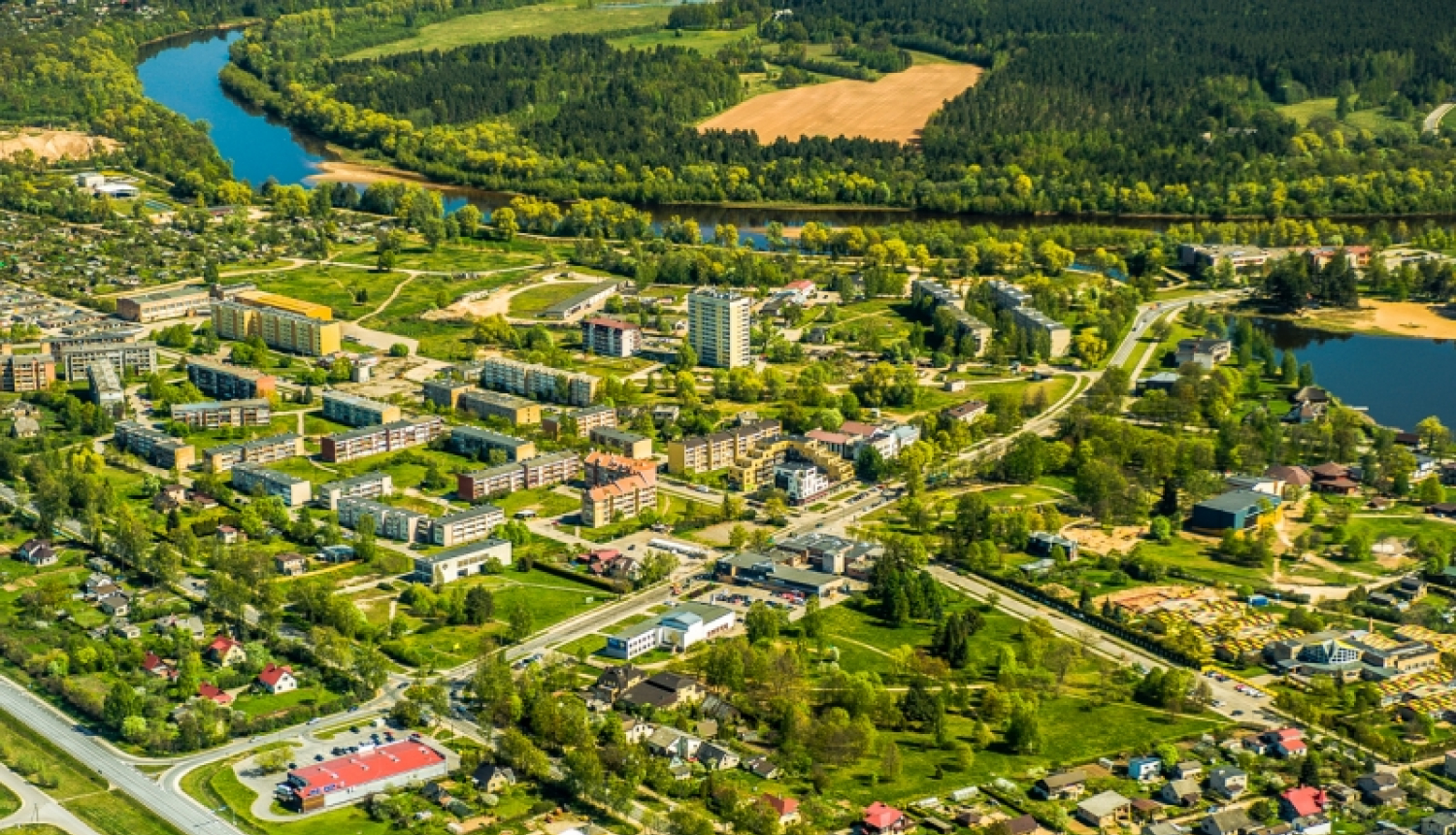 Ādaži no augšas