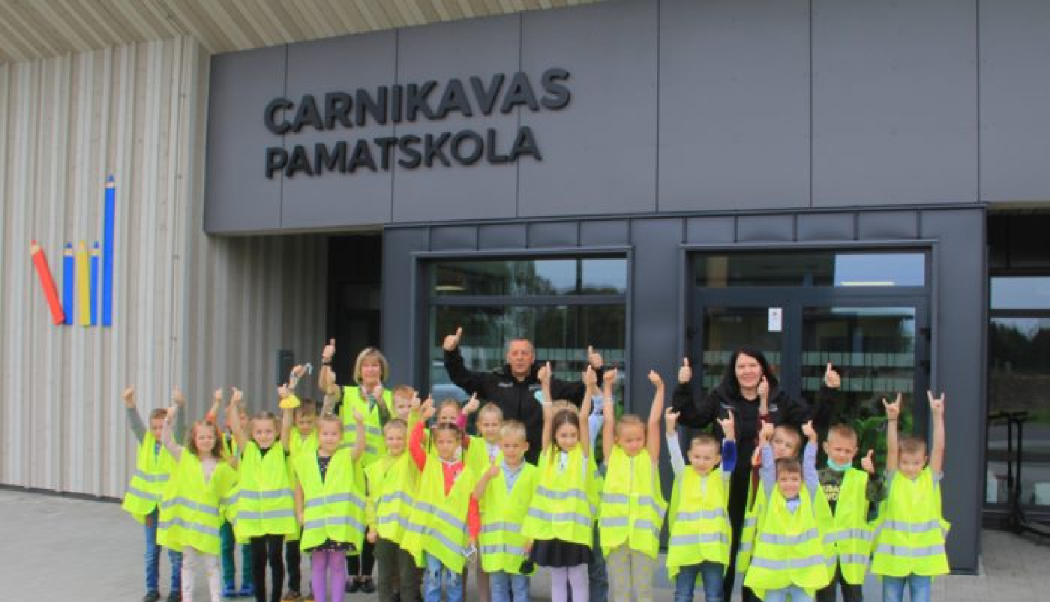 Carnikavas skolēni