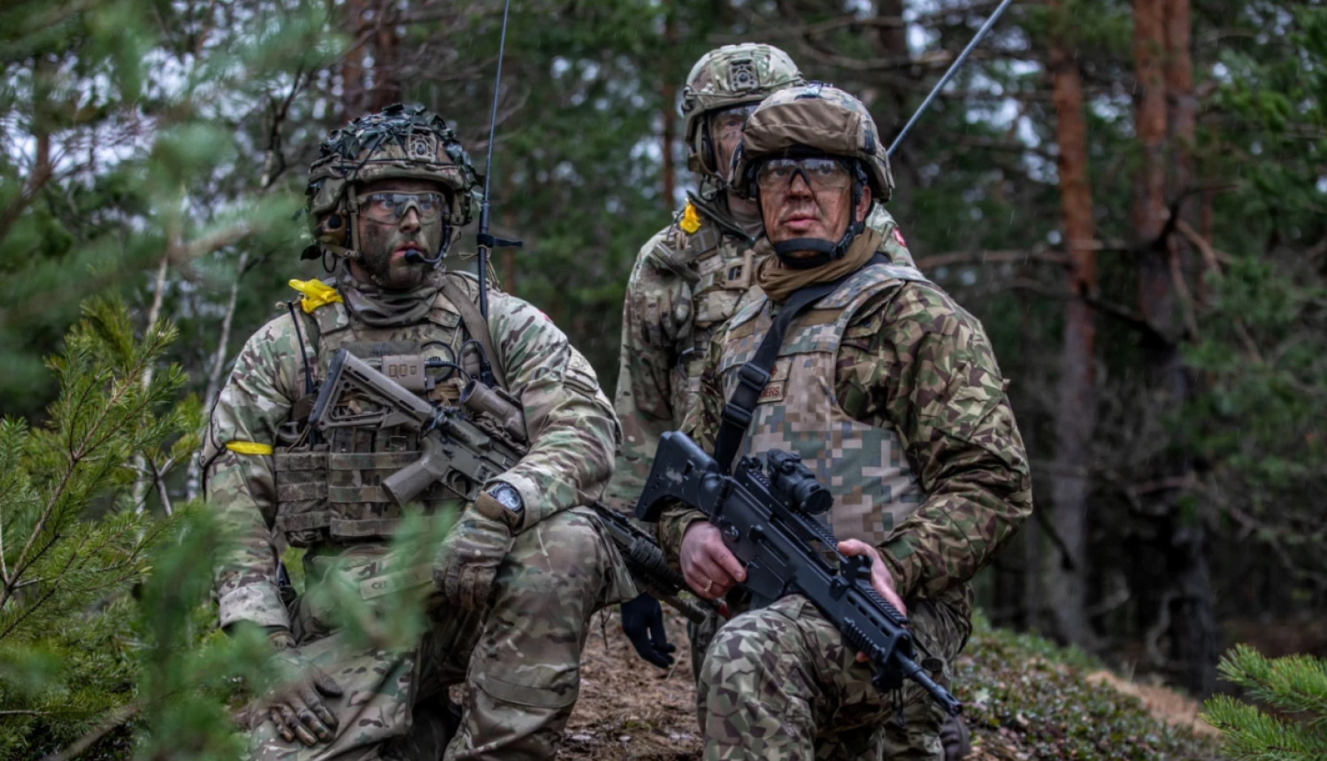 militarie mežā