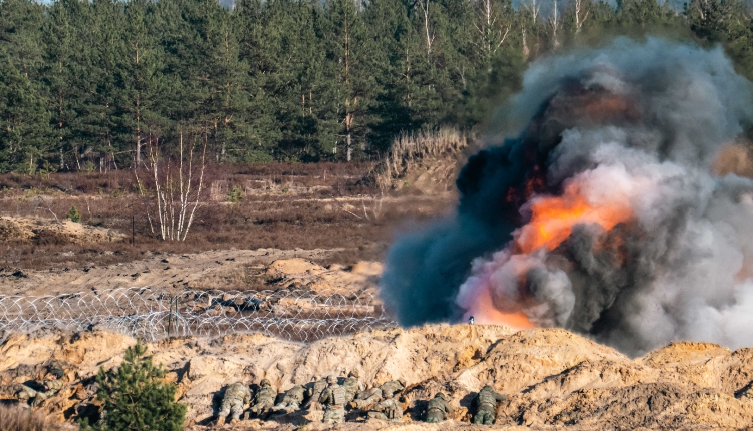 Militārās mācības Ādažu poligonā