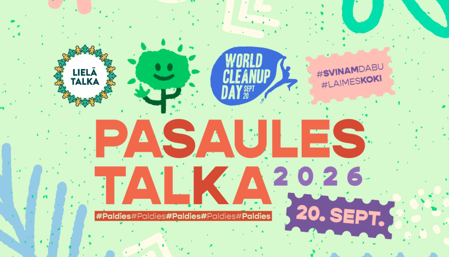 Pasaules talkas 2026 baneris
