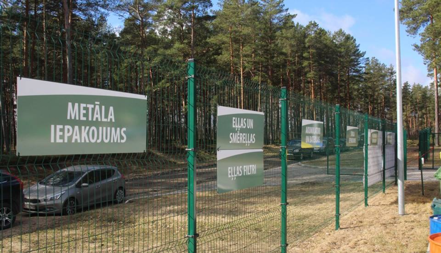 atkritumu šķirošanas laukums - Kadaga