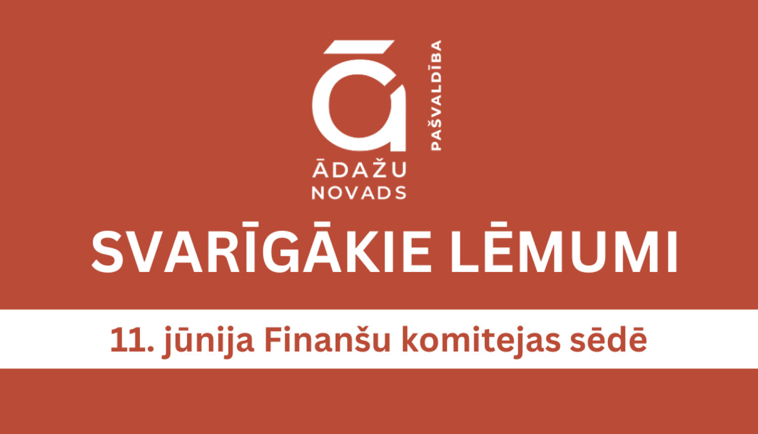 svarīgākie lēmumi - FK11062026