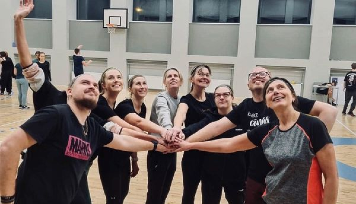 Basketbolisti laukumā