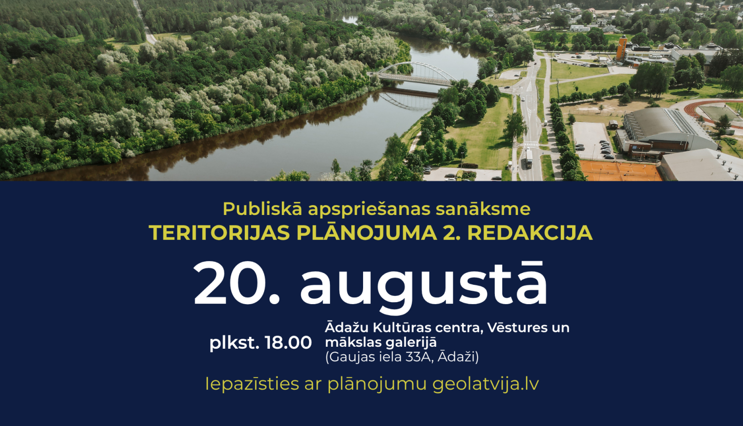 Teritorijas plānojuma sanāksme 2026 Ādažos