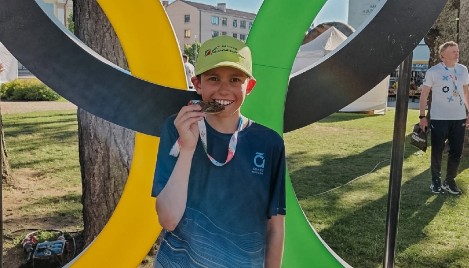 Latvijas Jaunatnes olimpiādes čempions burāšanā - Jānis Verners