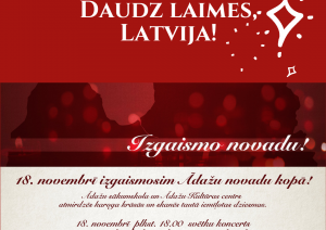 Pavadi svētkus Ādažu novadā!