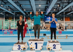 Liepam un Avsiščeram bronzas medaļas Latvijas čempionātā vieglatlētikā telpās