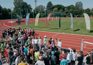 Atjaunotā Carnikavas stadiona atklāšana