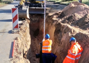Turpinās Muižas ielas pārbūves darbi