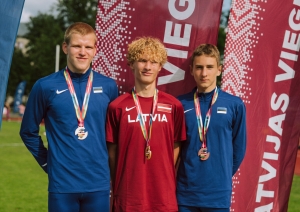Toms Melderis, vieglatlētika, Ādažu novads